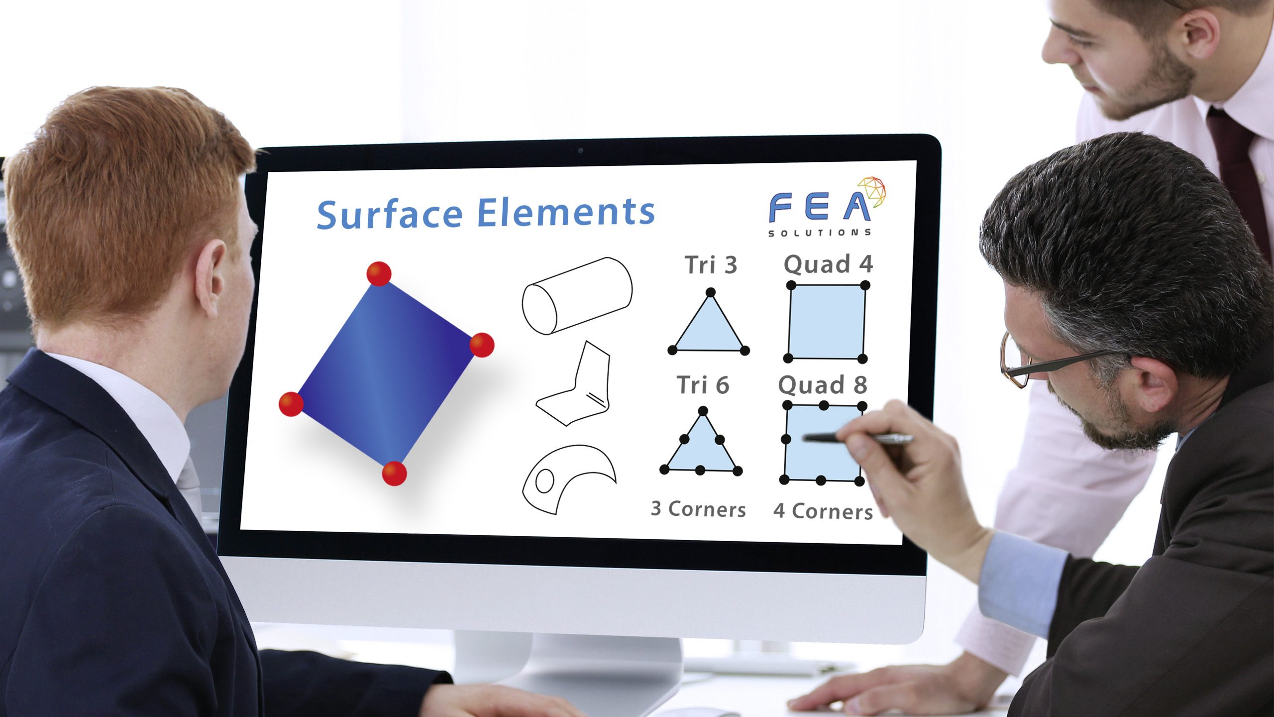 surface elements engineering infographic