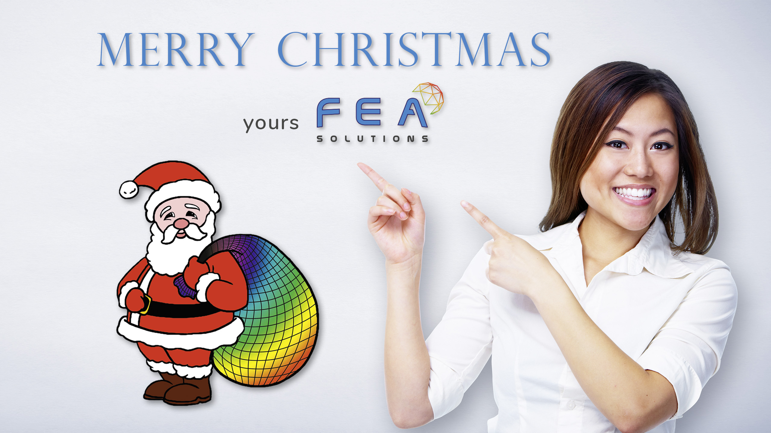merry christmas 2019 message from fea solutions