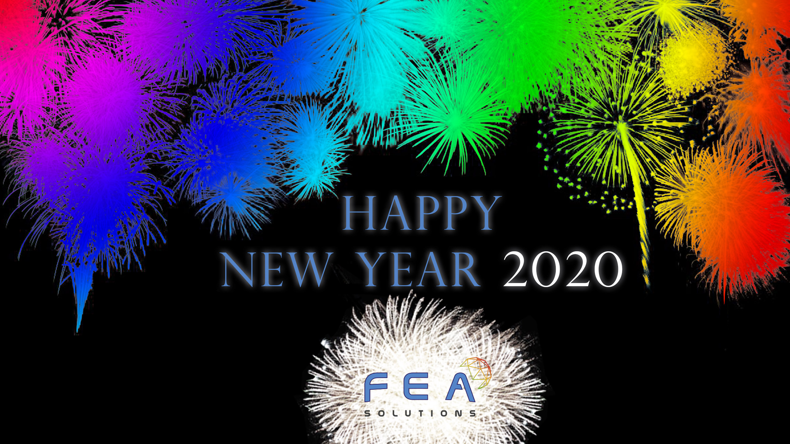 happy new year 2020 message from fea solutions