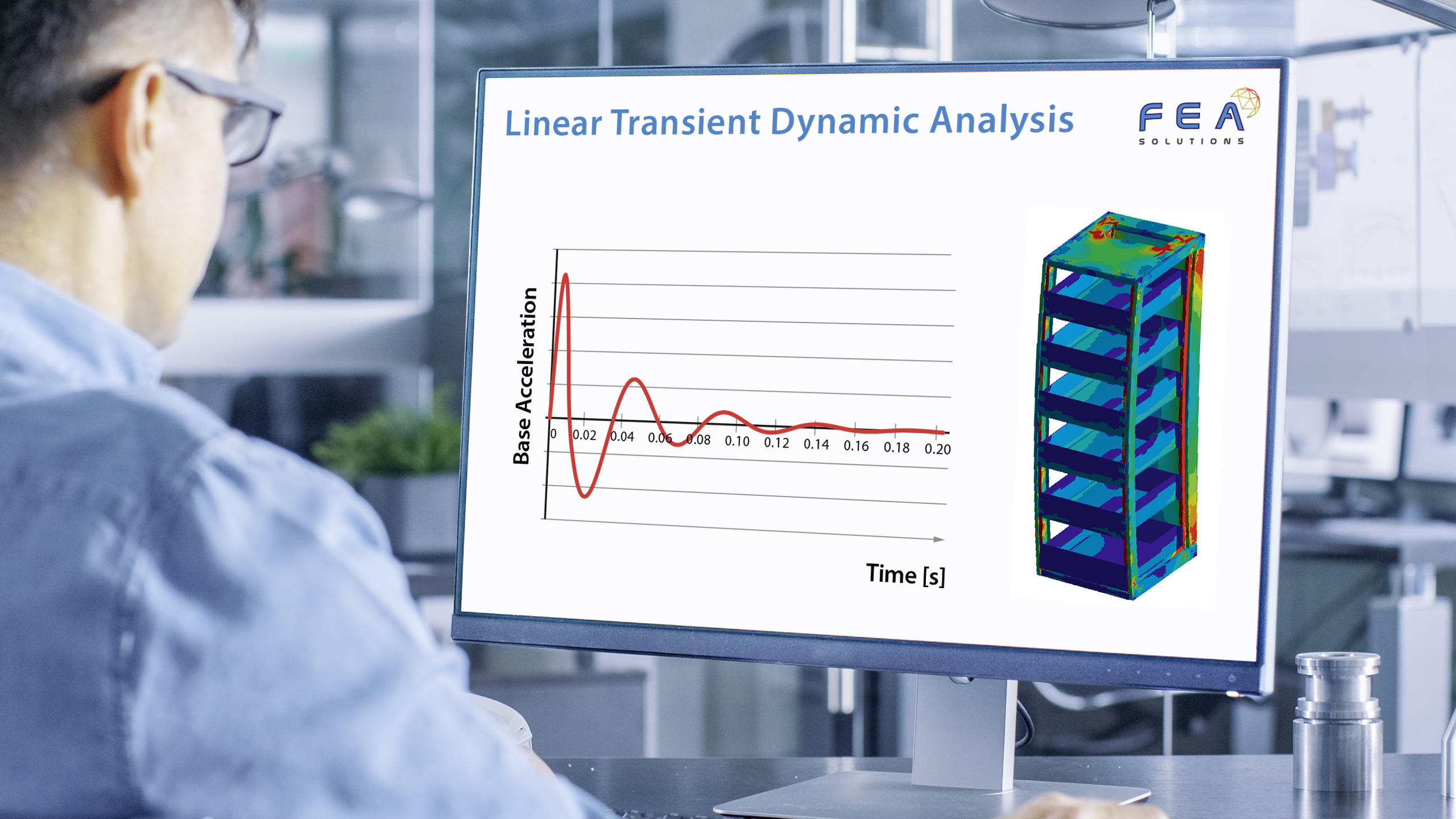 linear transient dynamic analysis infographic
