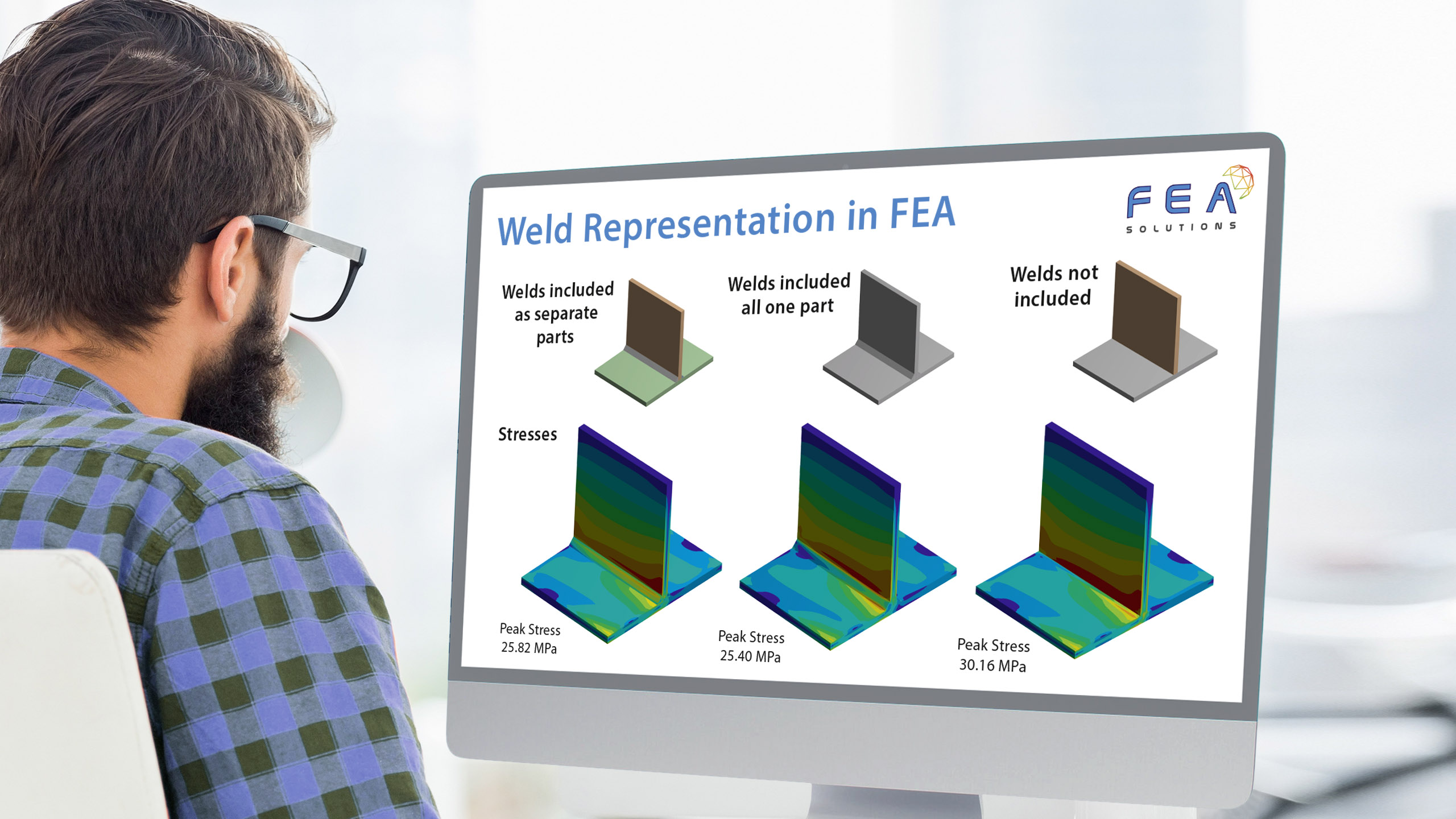 weld representation in fea infographic