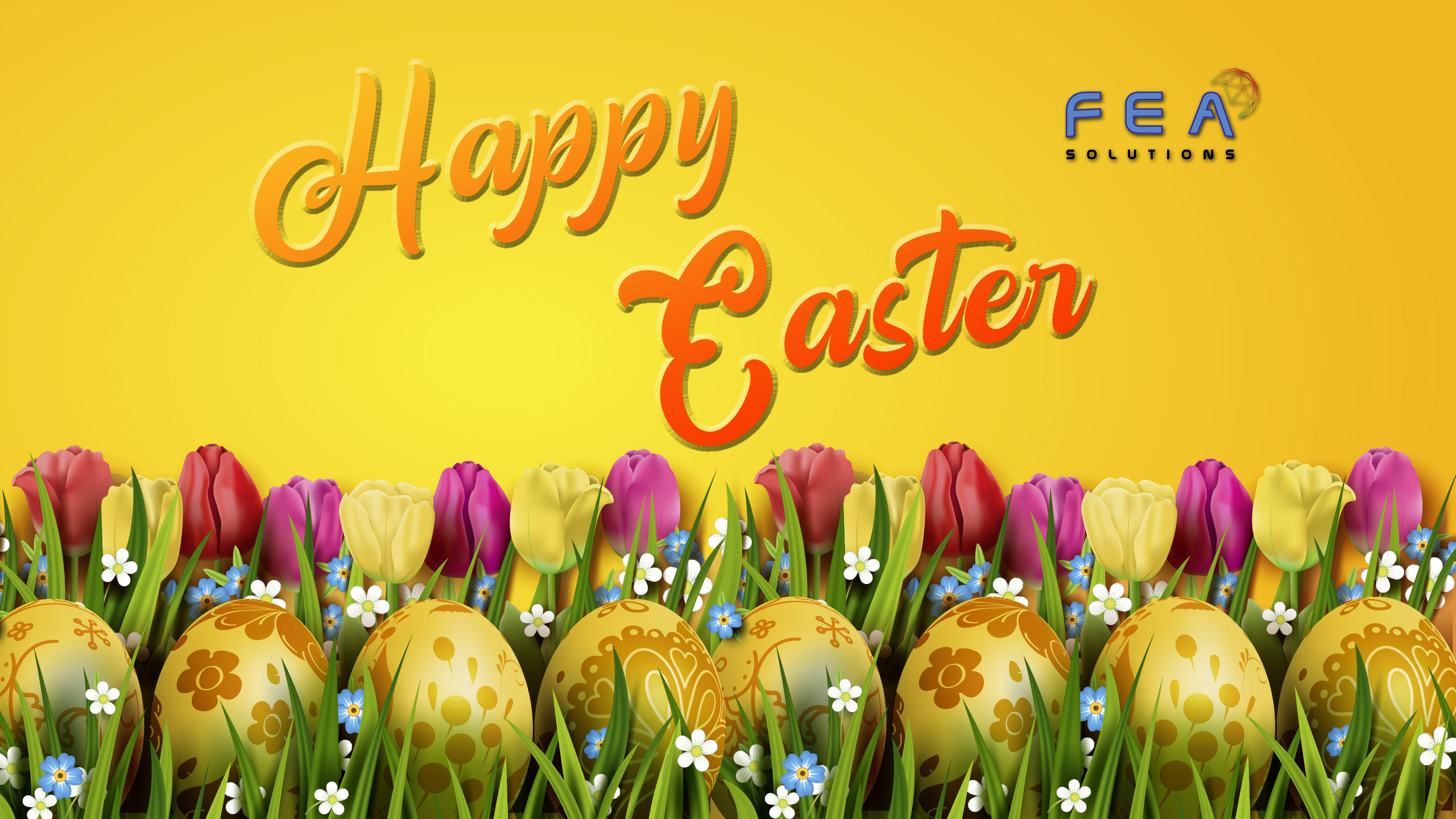 happy easter message from fea solutions