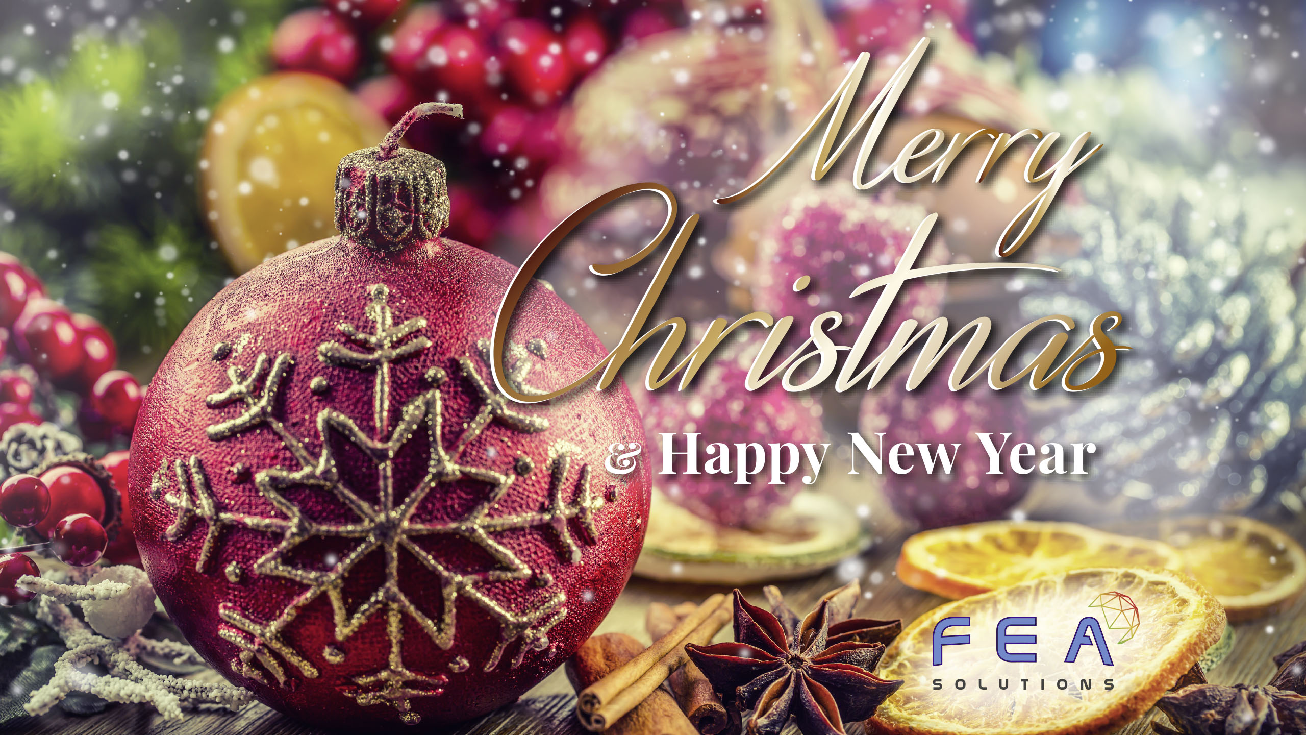 2022 12 21 Merry Christmas 2022 - FEA-Solutions (UK) Ltd - Finite Element Analysis For Your Product Design