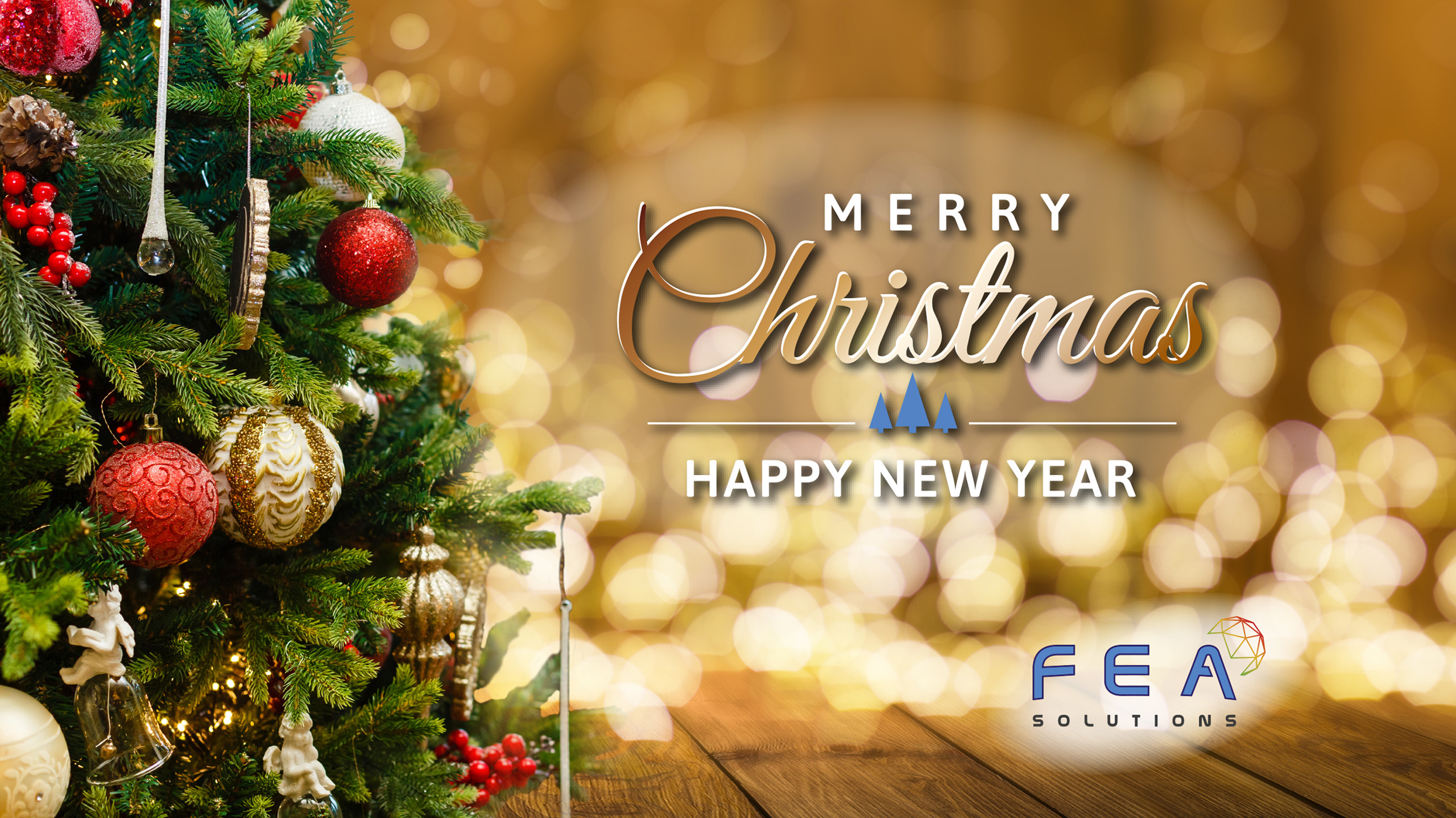 ChristmasNY 2023 - FEA-Solutions (UK) Ltd - Finite Element Analysis For Your Product Design